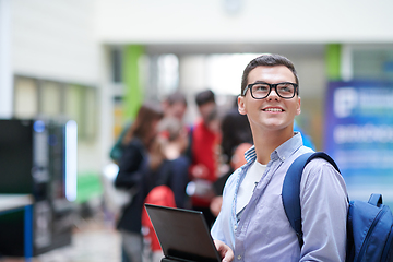 Image showing student using modern technology in school