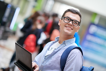 Image showing student using modern technology in school