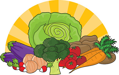 Image showing Veggies