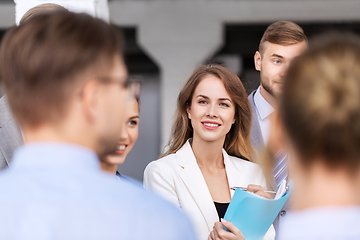 Image showing business team meeting at office