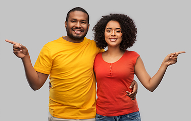 Image showing happy african american couple