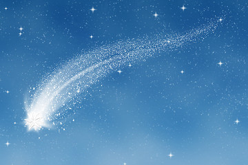 Image showing shooting star