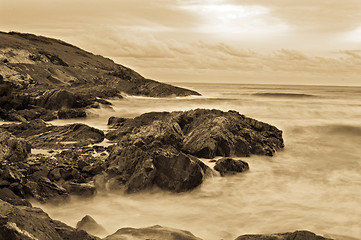 Image showing soft water on rocks