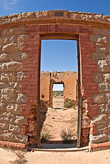 Image showing old ruins in the desert