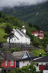 Image showing Hellesylt, More og Romsdal, Norway