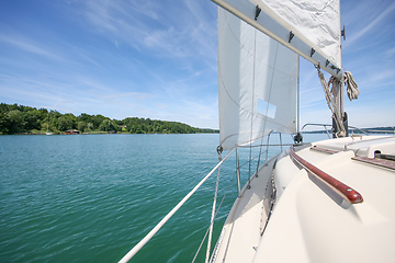 Image showing Sailing boat at Starnberg Lake in Germany