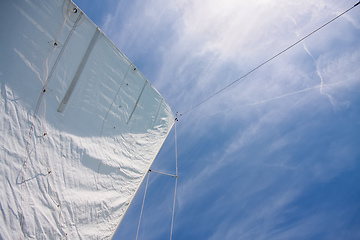 Image showing Sailing boat at Starnberg Lake in Germany