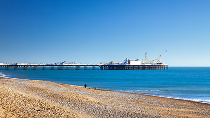 Image showing brighton pier UK