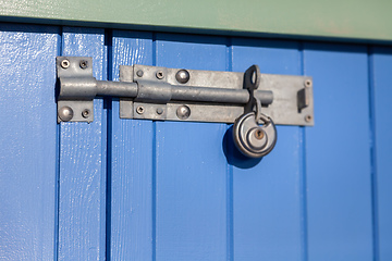 Image showing old rusty lock