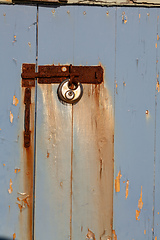 Image showing old rusty lock