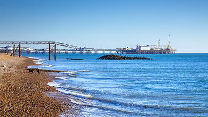 Image showing brighton pier UK