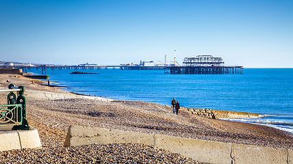 Image showing brighton pier UK