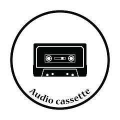 Image showing Audio cassette  icon