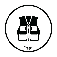 Image showing Hunter vest icon