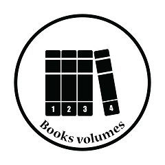 Image showing Books volumes icon