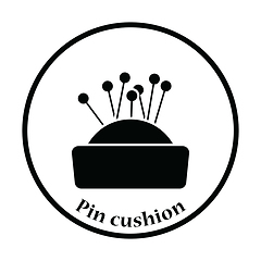 Image showing Pin cushion icon