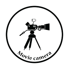 Image showing Movie camera icon