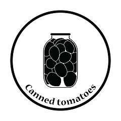 Image showing Canned tomatoes icon