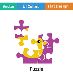 Image showing Baby puzzle icon