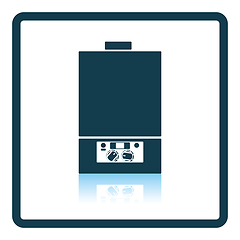 Image showing Gas boiler icon