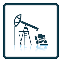 Image showing Oil pump icon