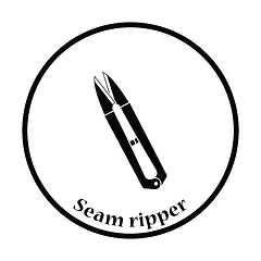 Image showing Seam ripper icon