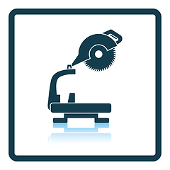 Image showing Icon of circular end saw