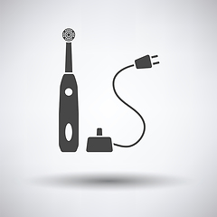 Image showing Electric toothbrush icon