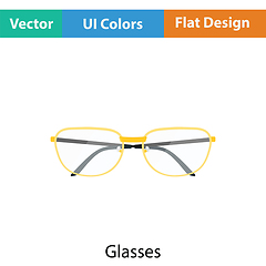 Image showing Glasses icon