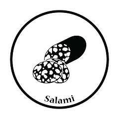 Image showing Salami icon