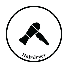 Image showing Hairdryer icon