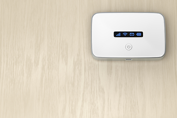 Image showing 5G Wi-Fi mobile router