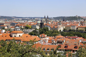 Image showing Beautiful view of Prague, Czech Republic