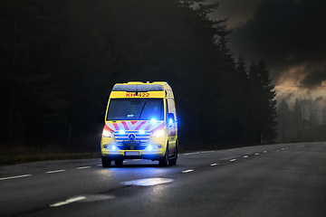 Image showing Ambulance on Emergency Call