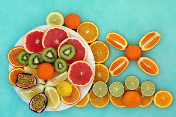 Image showing Summer Sunshine Fruit for Immune System Boost