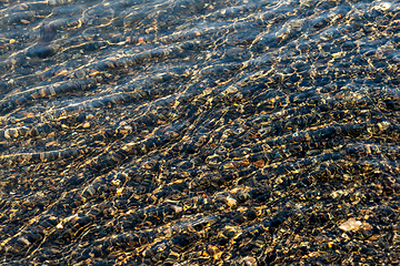 Image showing Ripples on a lake. Background