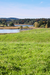 Image showing Osterseen Bavarian landscape