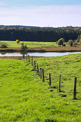 Image showing Osterseen Bavarian landscape