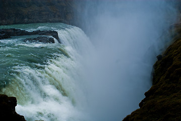 Image showing Gullfoss waterfall