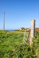 Image showing cornwall landscape scenery