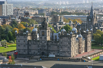 Image showing Edinburgh capital city of Scotland Great Britain UK