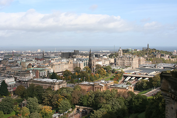 Image showing Edinburgh capital city of Scotland Great Britain UK