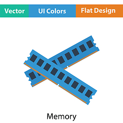 Image showing Computer memory icon