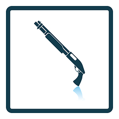 Image showing Pump-action shotgun icon