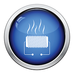 Image showing Electrical heater icon