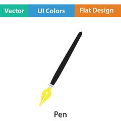 Image showing Fountain pen icon