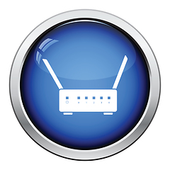 Image showing Wi-Fi router icon