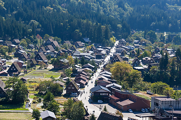 Image showing Shirakawago village in Japan