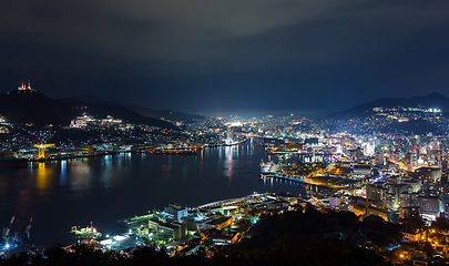 Image showing Nagasaki night