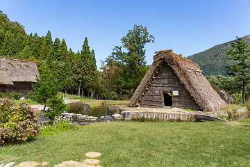 Image showing Traditional Japanese village Shirakawago